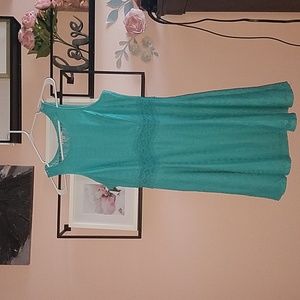 Teal Midi Dress